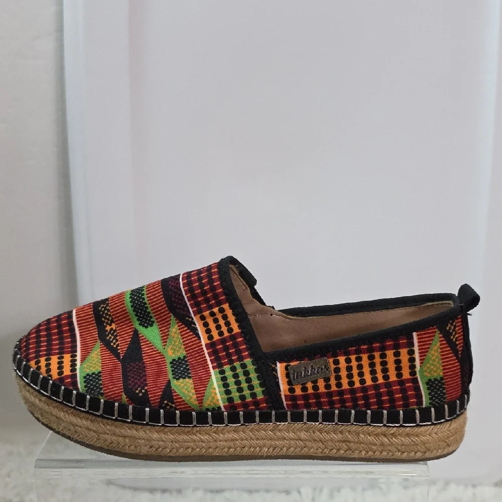 Inkkas Multicolor Espadrille Slip-Ons